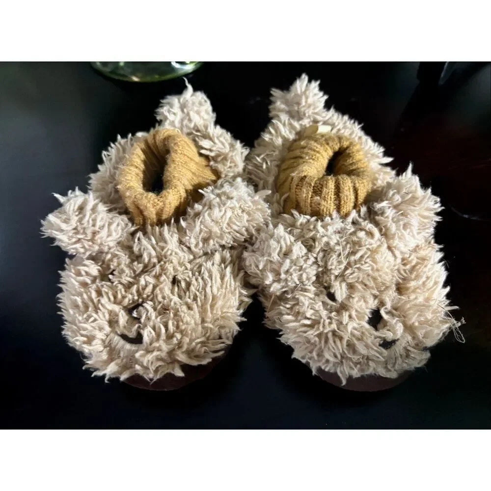 Baby gap bear slippers